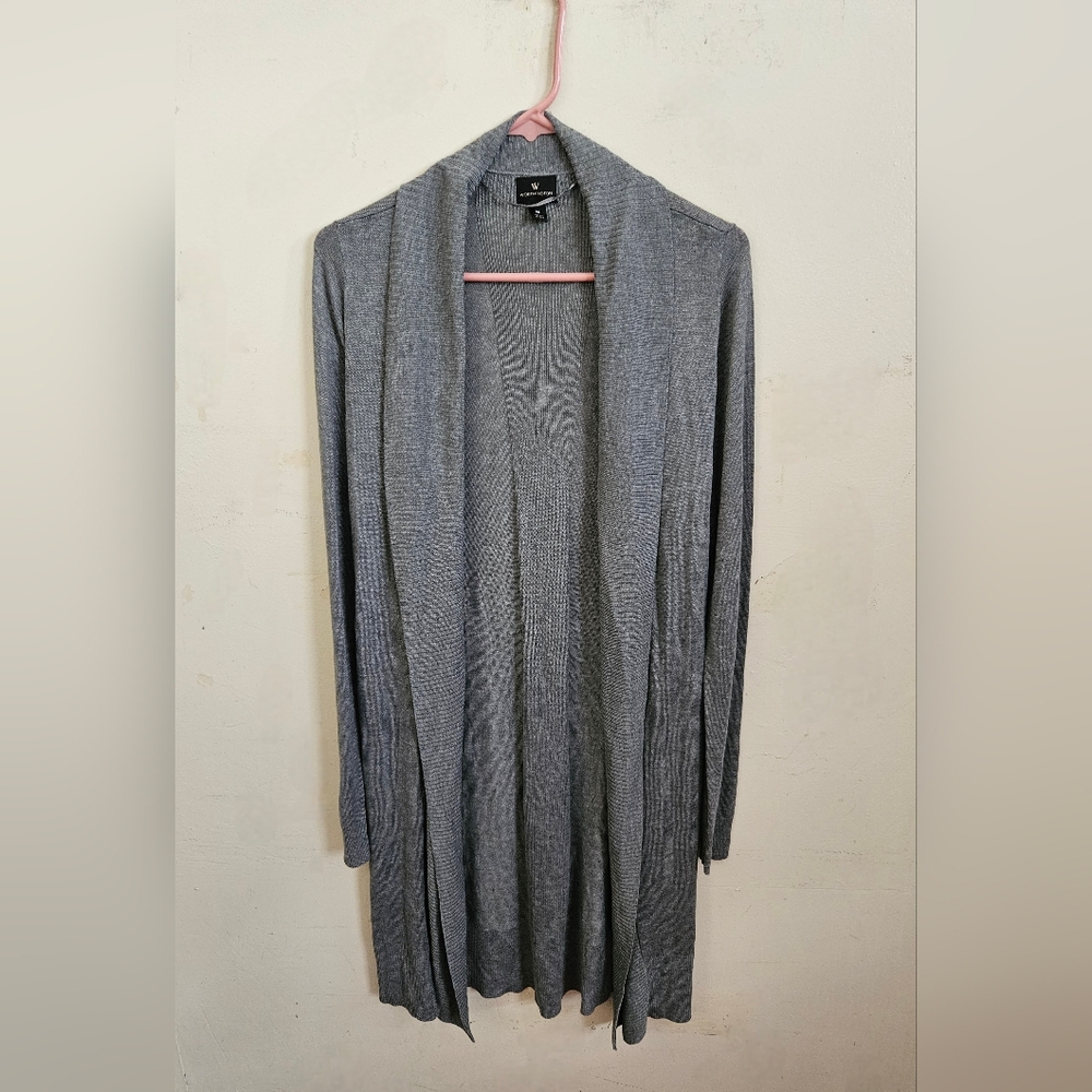 Worthington long open front Cardigan